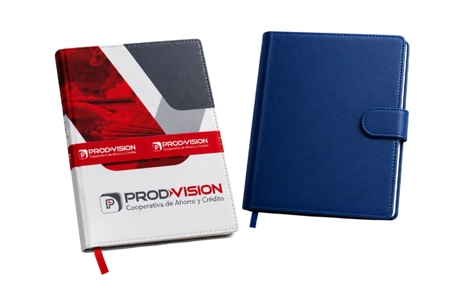 Agendas Personalizadas Cosidas con Pasta Dura