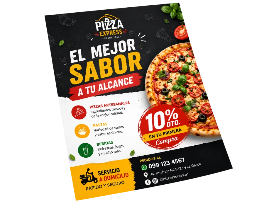 Volantes Publicitarios A5 Impresión Una Cara
