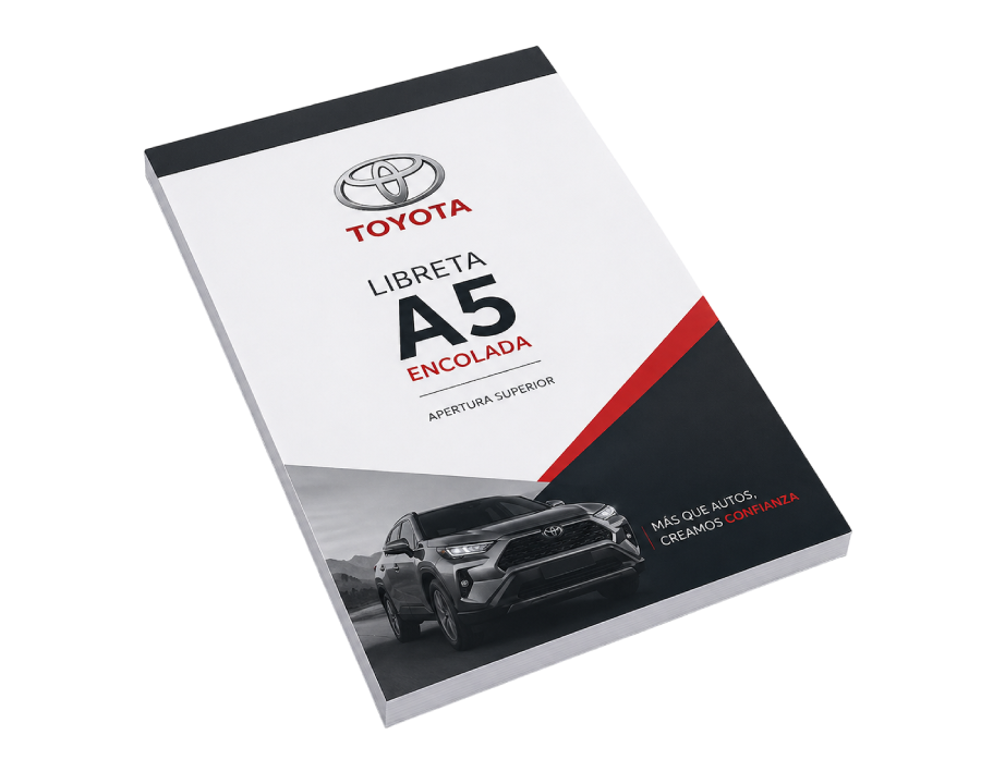 Libretas A5 Encoladas Personalizadas