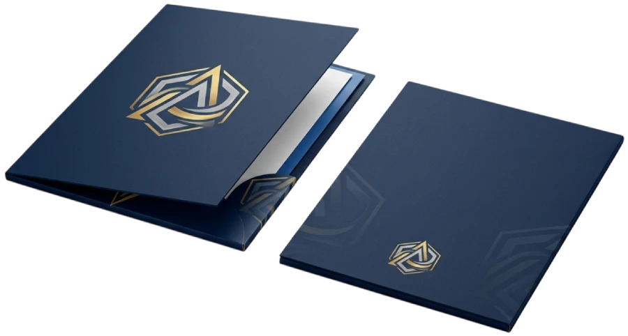 Carpetas Plastificadas Mate Personalizadas