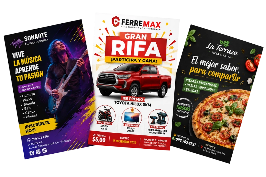Volantes Publicitarios A5 Impresión Doble Cara
