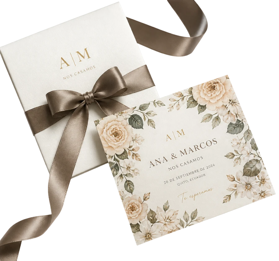 Invitaciones Personalizadas en Papel Especial
