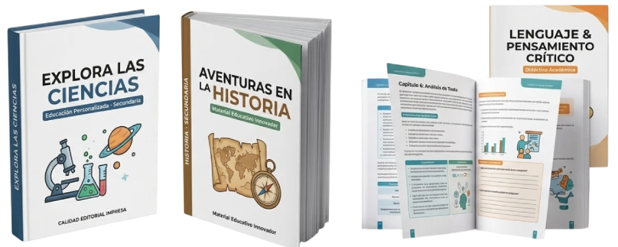Impresión de Libros Educativos Personalizados