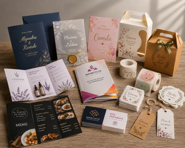 Invitaciones personalizadas para eventos en Quito.