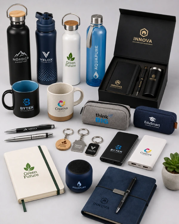 Material promocional personalizados, tomatodos, cartucheras, tazas, llaveros en Quito