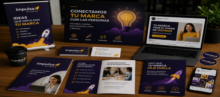 Publicidad y branding para marcas - Diseño e impresión de identidad corporativa para empresas en Ecuador | Quito Imprenta